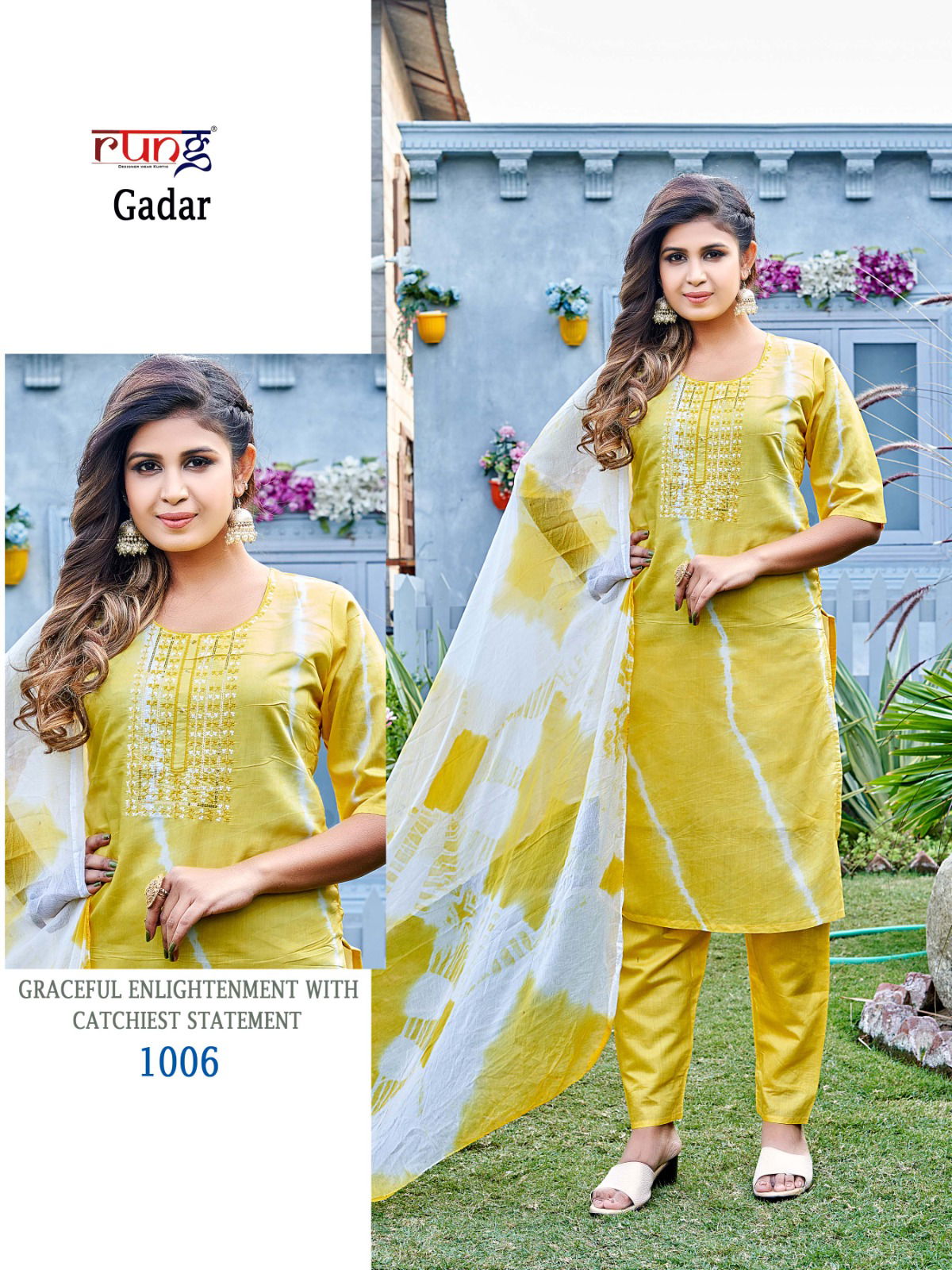 Gadar Rang Silk Fancy Wear Wholesale Printed Suits Catalog